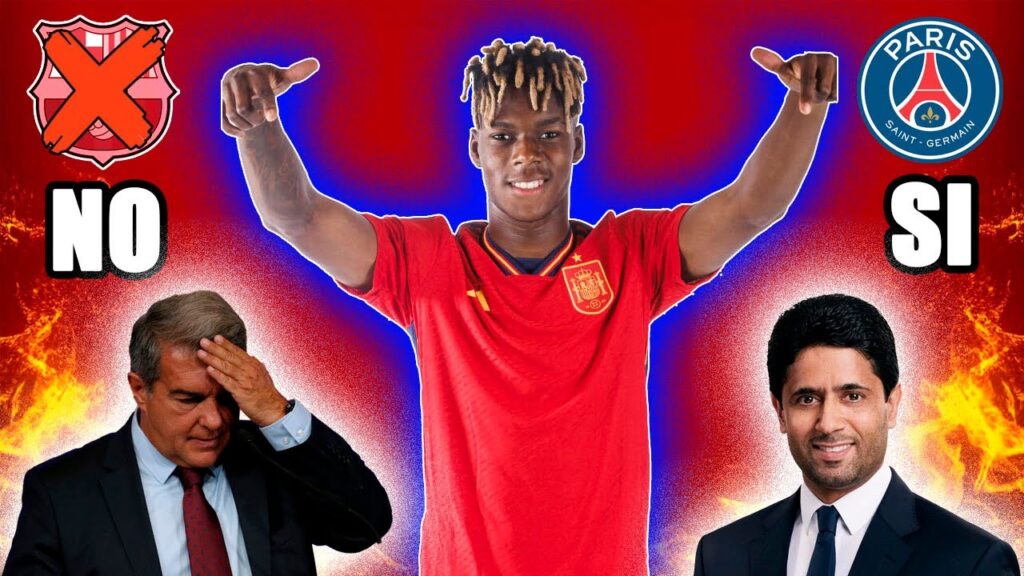 🚨 EL PSG QUIERE QUITARLE A NICO WILLIAMS AL FC BARCELONA ✅