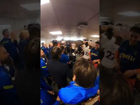 Heung-Min Son gets SOAKED! Spurs players celebrate Golden Boot in the dressing room