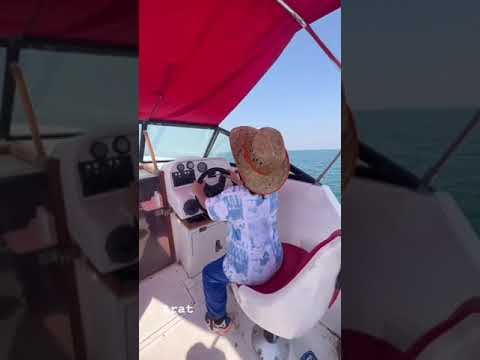 On a boat trip arat hosseini #football #arathosseini