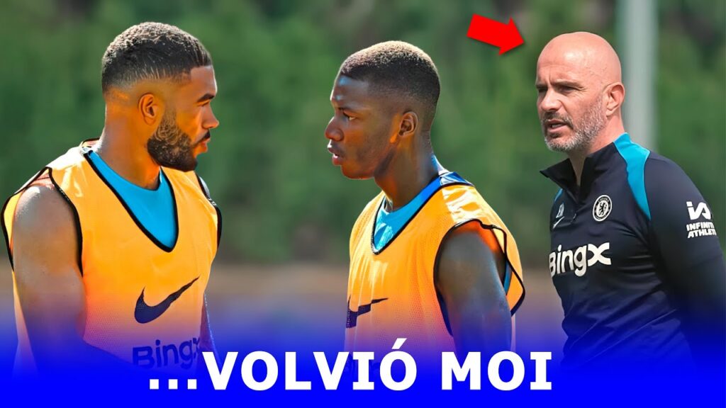 MOISÉS CAICEDO YA SE ENTRENA con el NUEVO TÉCNICO del CHELSEA