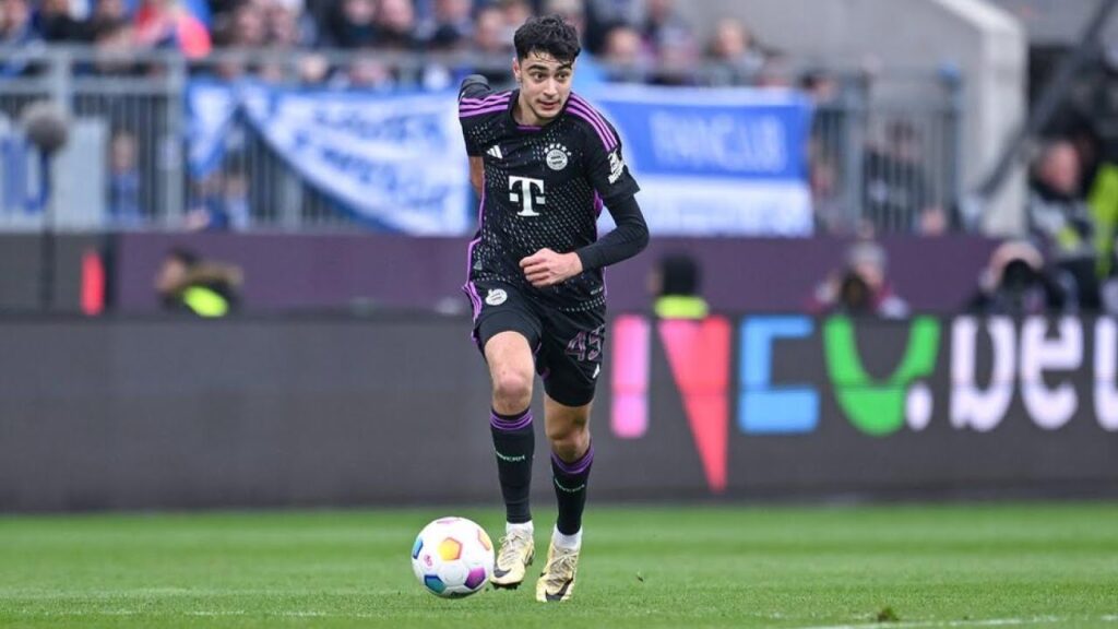 Aleksandar Pavlovic Bayern Munich vs Stuttgart (2024/05/04)