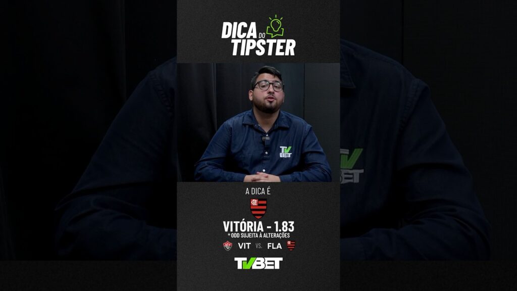 Dica do Tipster - Vitória x Flamengo - Brasileirão Série A (24/07) #shorts