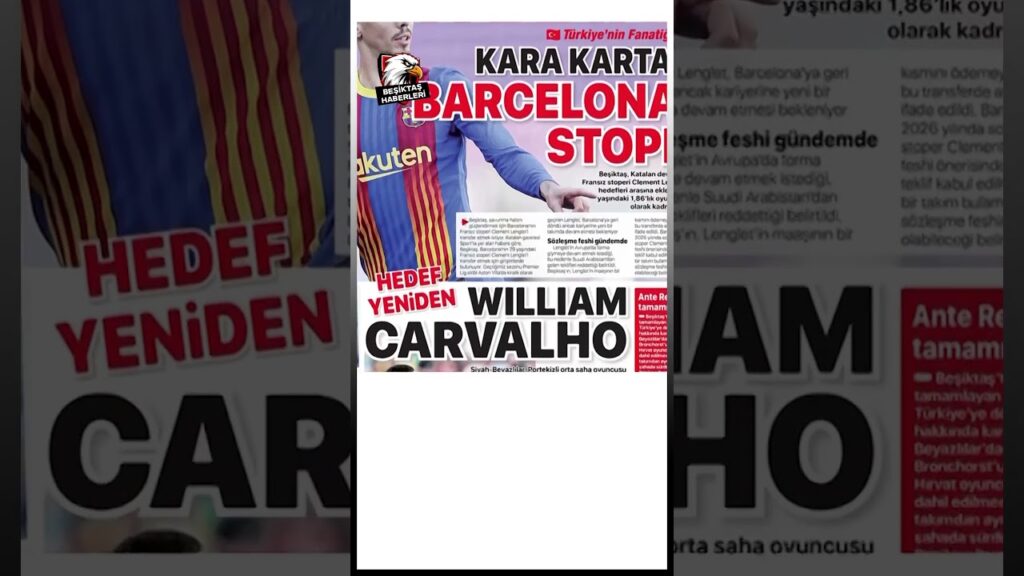 Beşiktaş'ta Hedef Yeniden William Carvalho