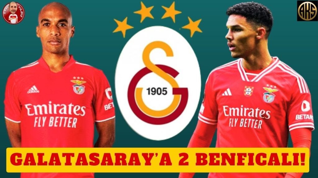 GALATASARAY'A BENFICA'DAN 2 TRANSFER | SAĞ BEKE ALEXANDER BAH ORTA SAHAYA JOAO MARIO GELİYOR