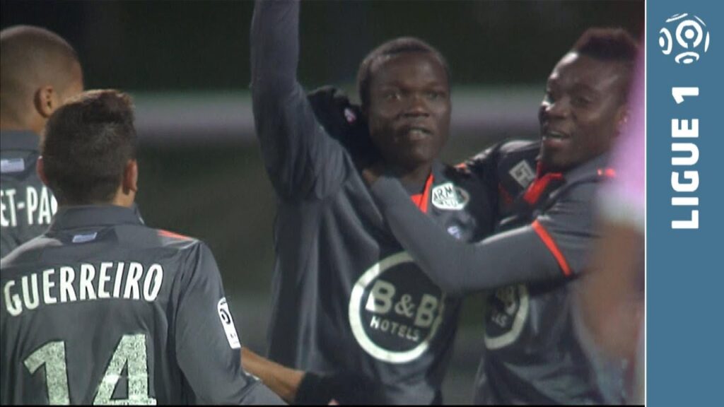 Goal Vincent ABOUBAKAR (6') - Evian TG FC - FC Lorient (0-4) - 2013/2014