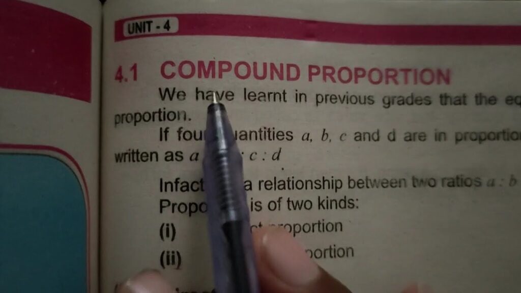 Compound Proportion and it's solution by Footboo TV
