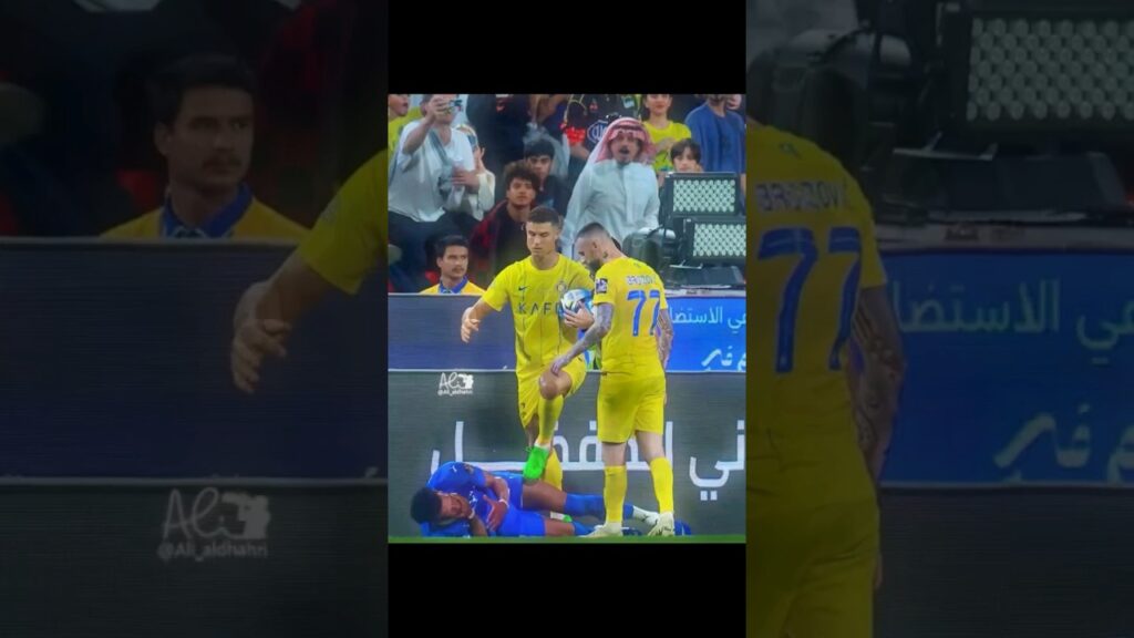 Cristiano Ronaldo 😎💪 vs Ali Al-Bulaihi #football #shorts