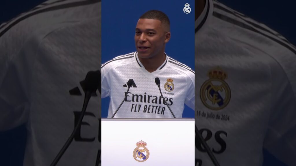 🔊 Kylian Mbappé: "1, 2, 3... ¡Hala Madrid!"