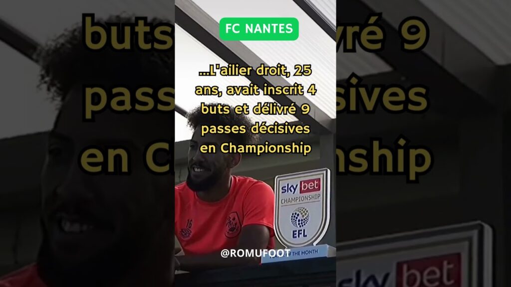 MERCATO FC NANTES SORBA THOMAS A NANTES JE VIENS POUR GAGNER #foot #football #fcnantes #shorts MERCATO FC NANTES SORBA THOMAS A NANTES JE VIENS POUR GAGNER #foot #football #fcnantes #shorts