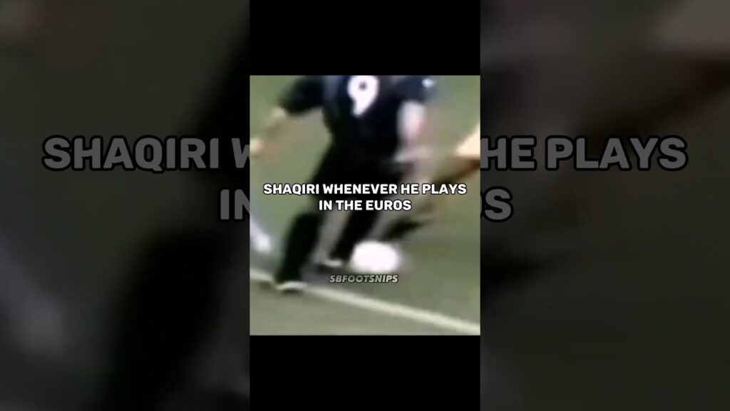 Xherdan Shaqiri in the Euros 🥶#football #shorts #trending #switzerland #shaqiri #euros