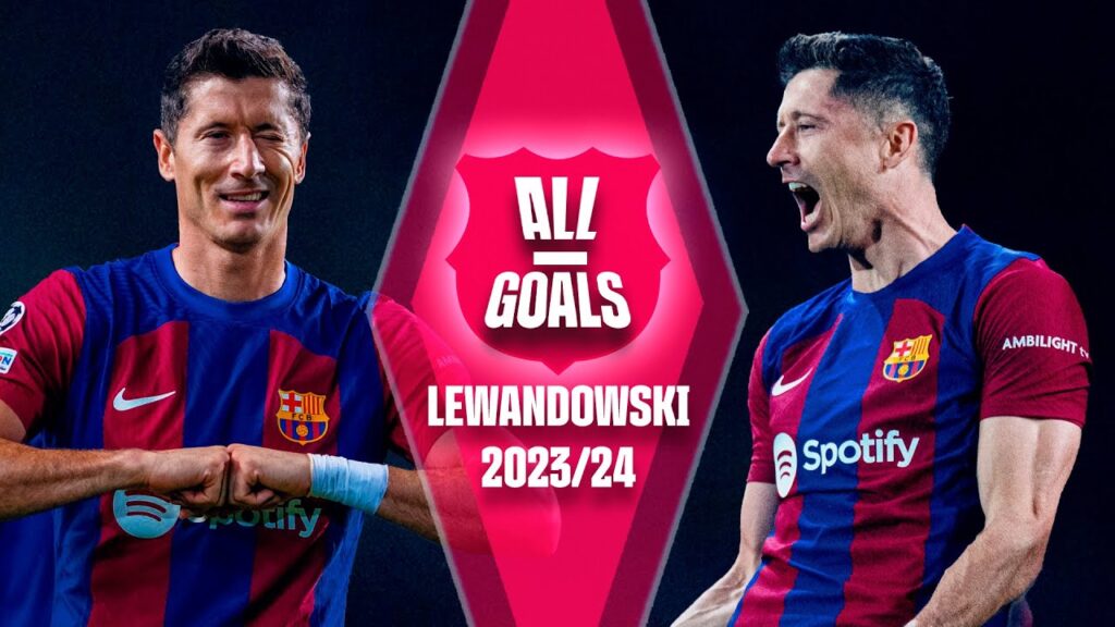 🔥 ALL of LEWANDOWSKI's GOALS with FC BARCELONA | 2023-24 SEASON 🔥