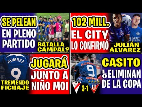 102 MILL! EL CITY CONFIRMA A MOISES CAICEDO QUE JUGARÁ JUNTO A JULIÁN ÁLVAREZ (REFUERZO DEL CHELSEA)