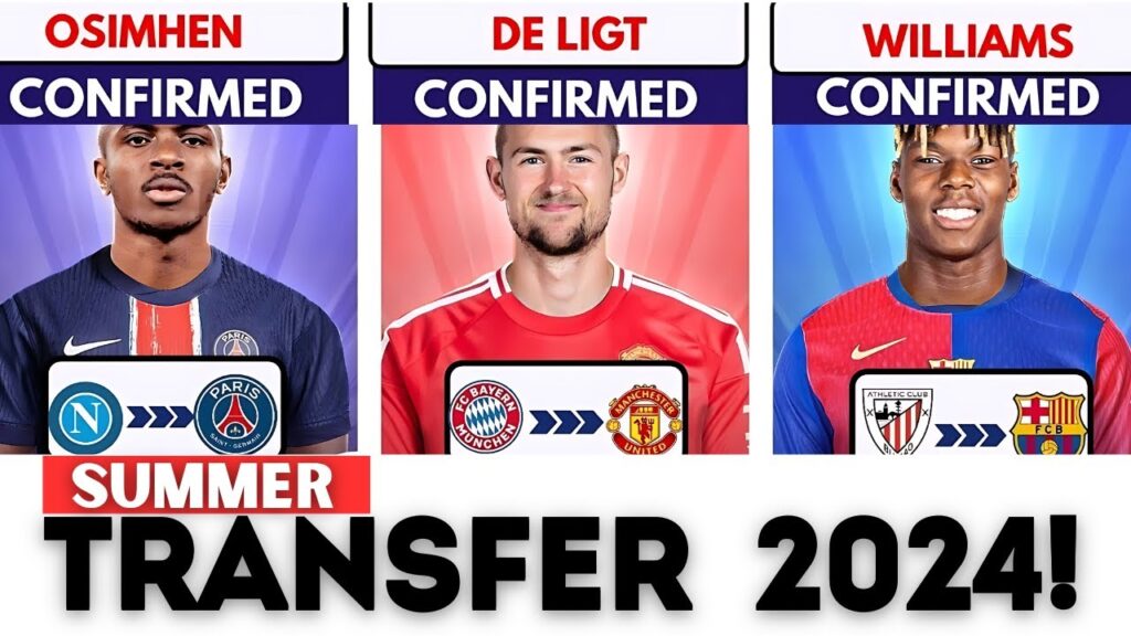 Latest CONFIRMED and RUMOUR Summer Transfers 2024! 🔥 FT. Nico Williams, Lukaku, Morata...