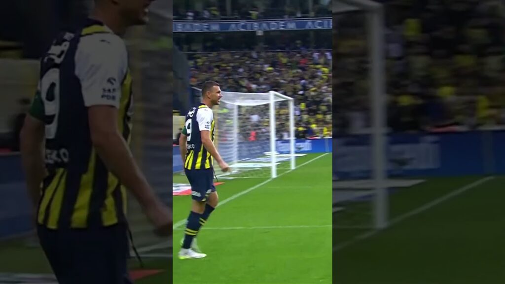 🟡🔵 İrfan Can Kahveci ve Fred İşledi, Edin Dzeko Klasıyla Tamamladı! #shorts #fenerbahçe