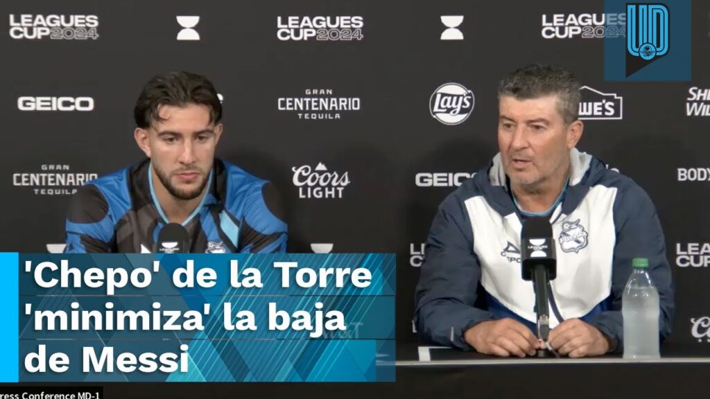 Chepo de la Torre y Lucas Cavallini I Puebla Vs Inter Miami I Leagues Cup 2024