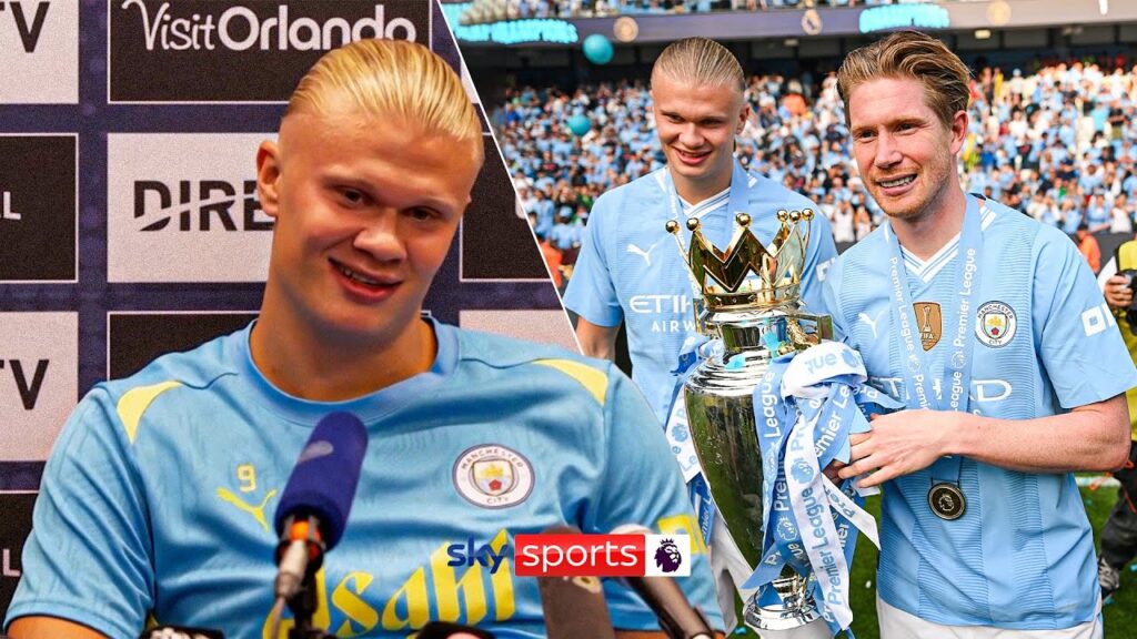 "It’s difficult to be SHARP if you play 70 games a year" | Haaland on his excessive schedule 📅⚽