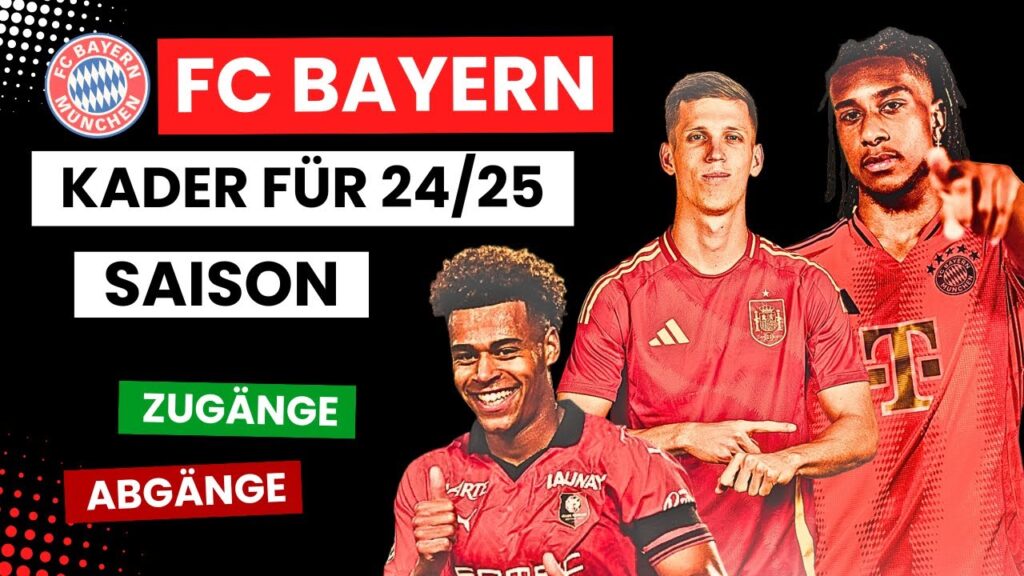 🟥🟦 Bayern Kader 2024/25: So sieht der Kader der Zukunft aus! 🔥 🟥🟦 Bayern Kader 2024/25: So sieht der Kader der Zukunft aus! 🔥