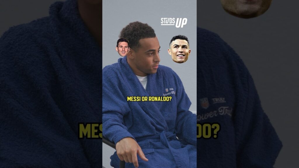Messi Or Ronaldo? 🐐 — USMNT’s Tyler Adams Picks His GOAT 👀 #football #messi #ronaldo