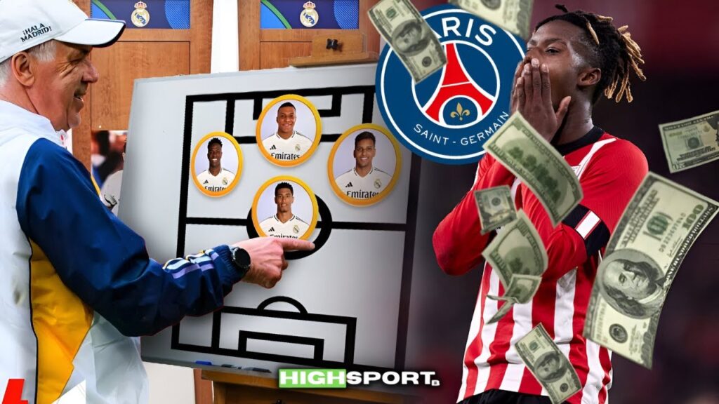 ⚽ Así Encajará Mbappé en el Madrid Según Ancelotti, 🚀 PSG Duplica Salario por Nico: ¡Oferta Final!.