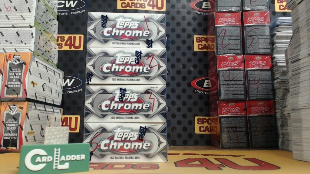 2022 Topps Chrome Jumbo Baseball 4Box Half Case Team Break #8 (10-14-22)