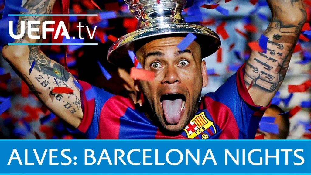 Dani Alves - Barcelona highlights