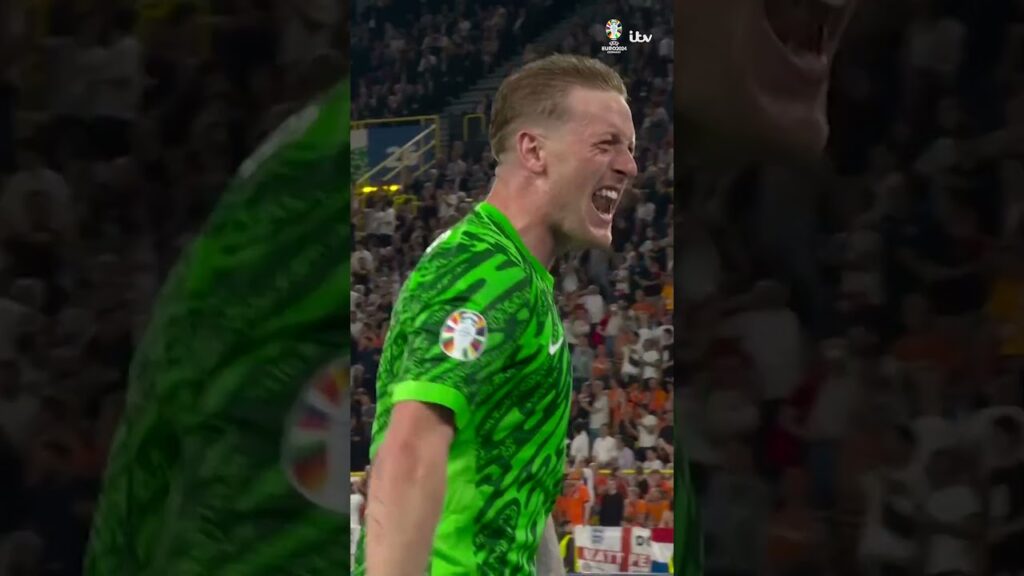 Pickford LOVED Watkins winner! #shorts #england #euro2024 | ITV Sport