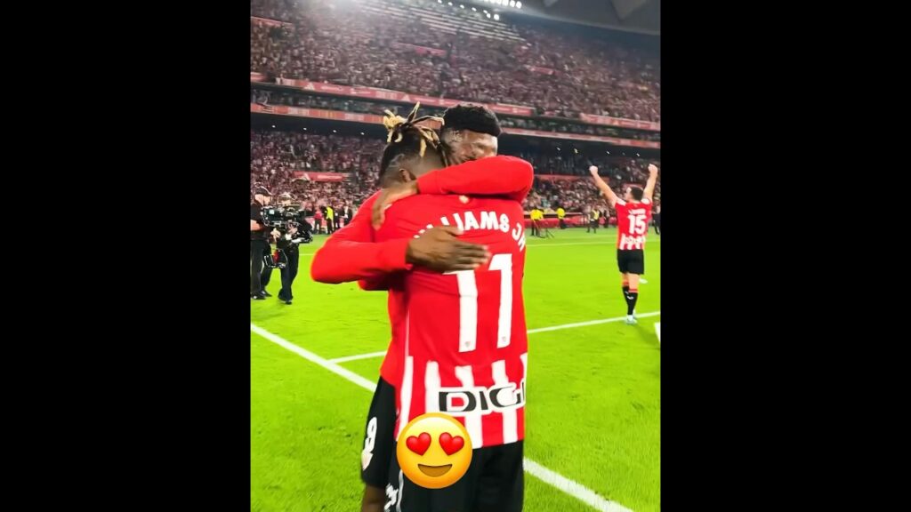 Nico Williams and Inaki Williams Brothers ❤️ 🤜🏽🤛🏽