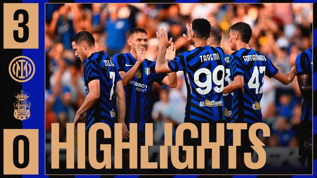 SECONDA DOPPIETTA NERAZZURRA PER TAREMI | INTER 3-0 LAS PALMAS | HIGHLIGHTS | AMICHEVOLE 2024/25 ⚽⚫🔵