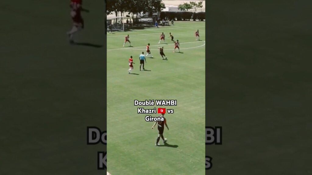 ثنائية وهبي الخزري يسجل  مع مونبلييه ضد جيرونا الإسباني 3-3