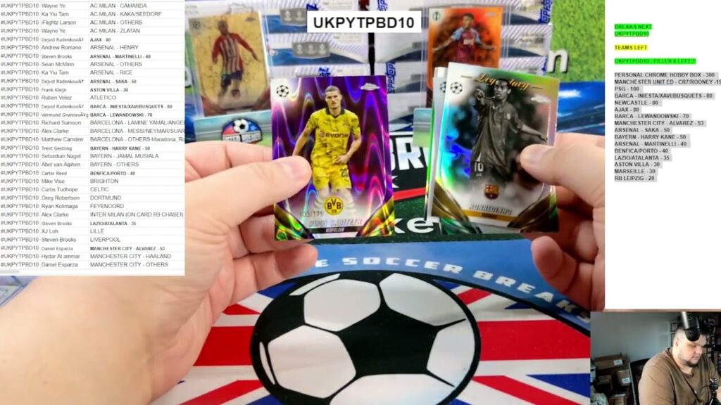 2023-24 Topps UEFA Chrome Club Comp CCC24 Soccer 12 BREAKER DELIGHT Box PYTP Case Break #UKPYTPBD10