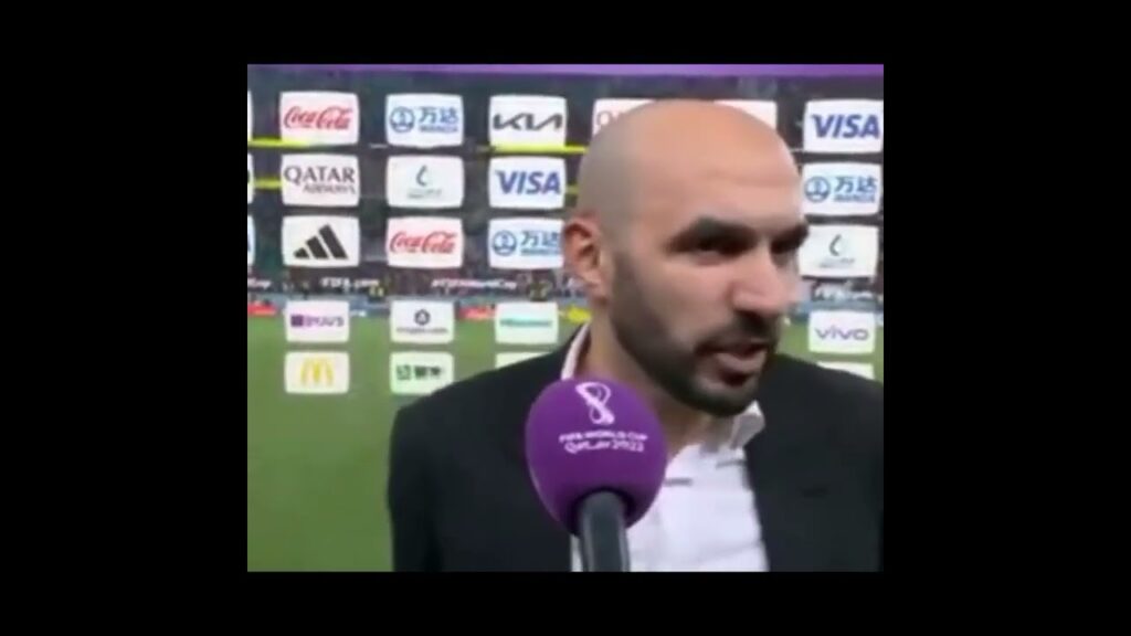 Morocco vs Portugal 1-0│Walid Regragui post match interview