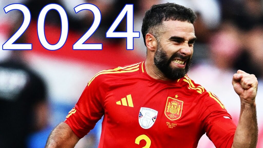 Dani Carvajal Vs Croatia HD | EURO 2024