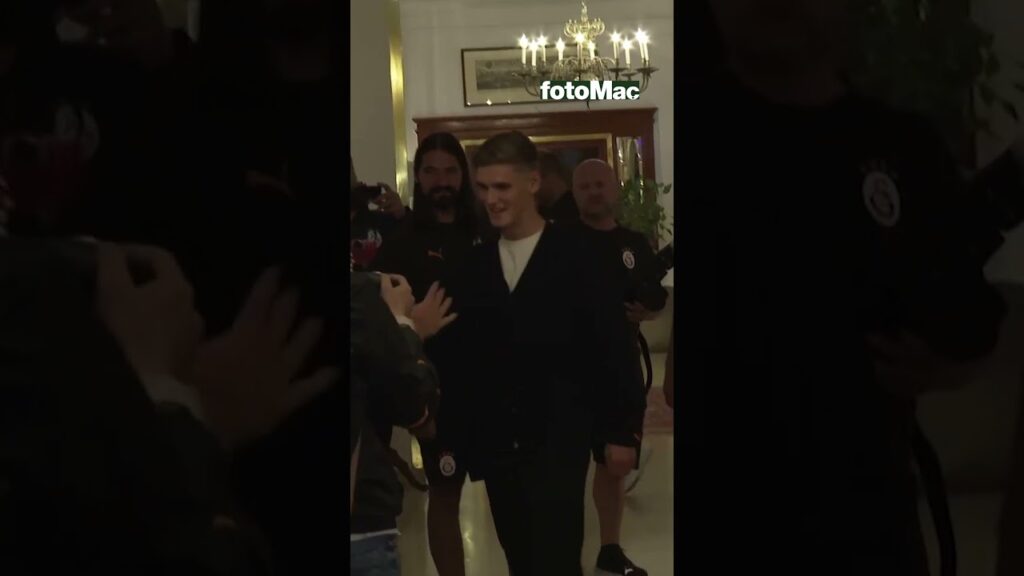 Jelert'i İlk Olarak Vatandaşı Victor Nelsson Karşıladı! #shorts #galatasaray #gs