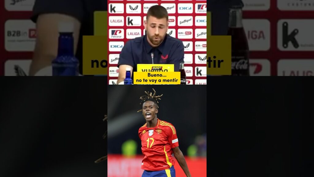 🔴 Unai Simón no se corta con Nico Williams #shorts