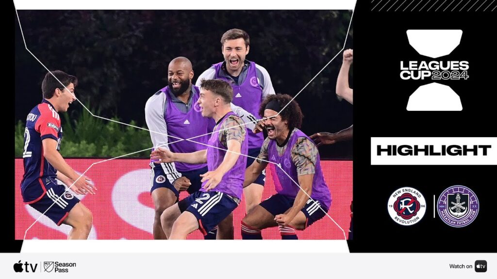 New England Revolution vs. Mazatlán F.C. | Leagues Cup | Full Match Highlights | July 27, 2024