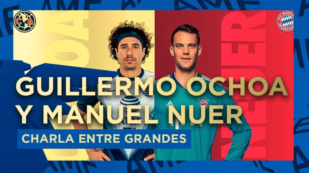 Guillermo Ochoa y Manuel Neuer charla entre grandes