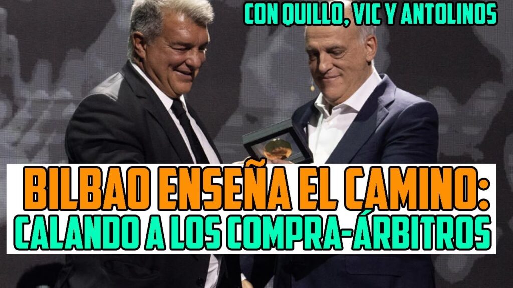 LO DE NICO WILLIAMS Y LAS FANTOCHADAS DE TEBAS Y LAPORTA DESNUDAN A LOS COMPRA ÁRBITROS
