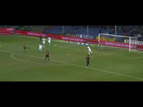 Krzysztof Piatek goal Genoa Atalanta 22/12/2018