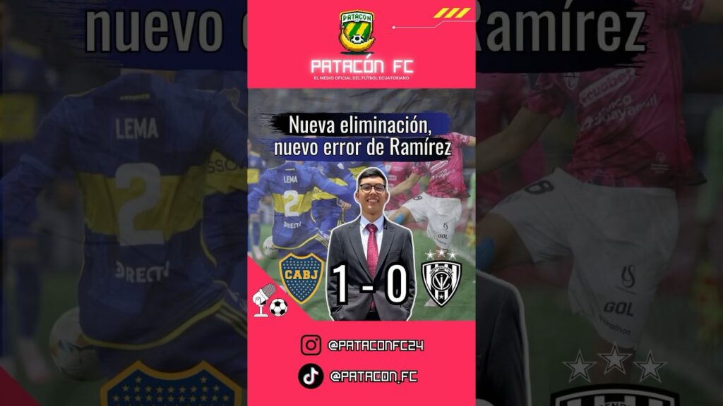 Nuevo HORROR de Moisés Ramírez y una nueva eliminación de Independiente del Valle #sudamericana #IDV