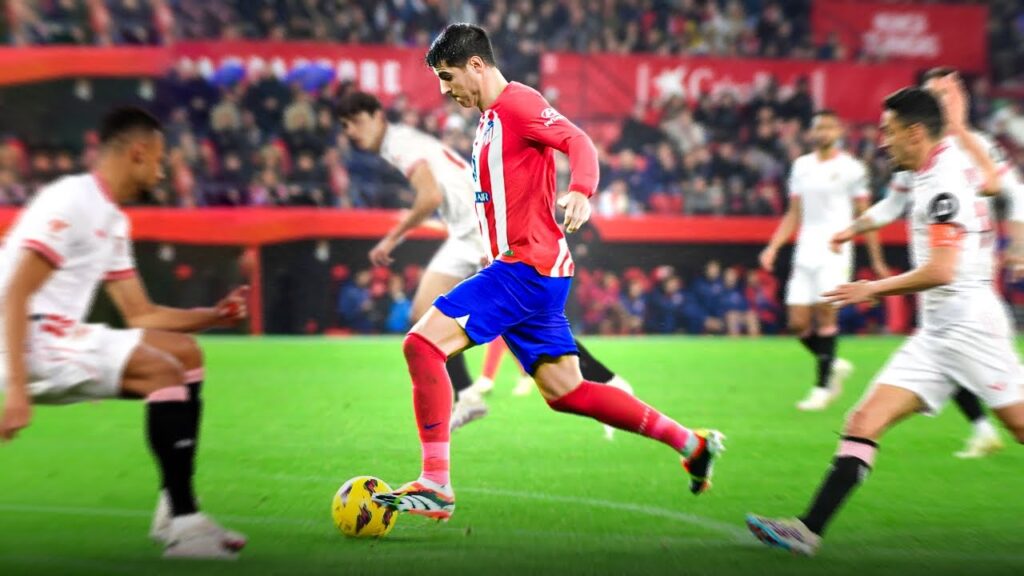 ÁLVARO MORATA: los mejores GOLES, ASISTENCIAS y REGATES