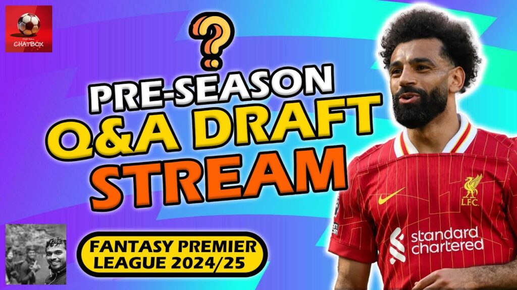 FPL DRAFT STREAM! HAALAND & SALAH DRAFT BUILD! | Fantasy Premier League Tips 2024/25 FPL DRAFT STREAM! HAALAND & SALAH DRAFT BUILD! | Fantasy Premier League Tips 2024/25