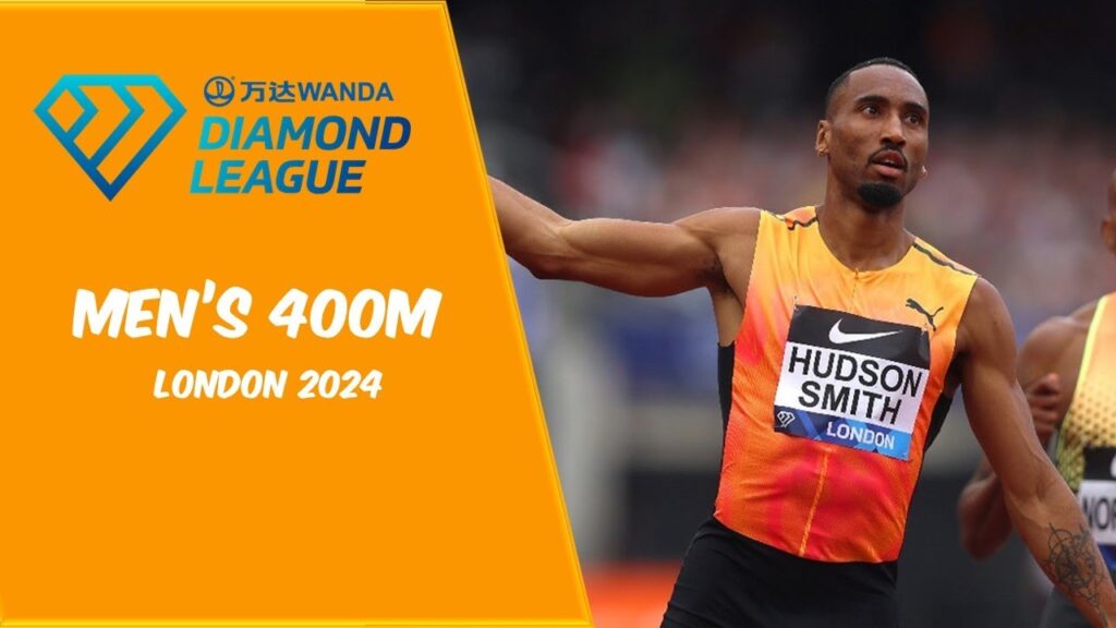 New EUROPEAN RECORD 🤩 Matthew Hudson-Smith in the men's 400m | London Diamond League 2024