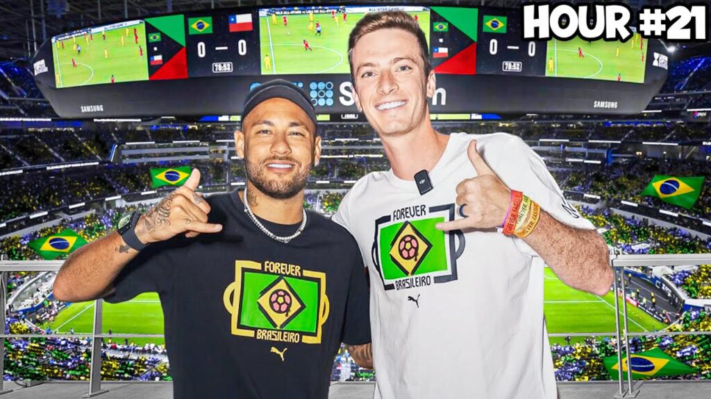 I Spent 24 Hours with Neymar