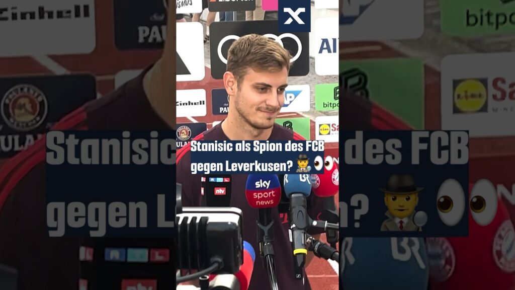 Stanisic kennt Xabi Alonso und Bayer Leverkusen bestens🕵️👀 #shorts