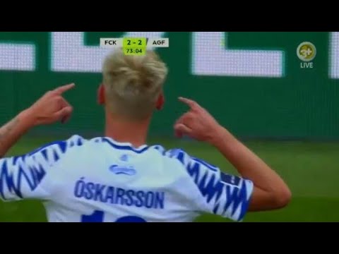 FC Copenhagen vs AGF Aarhus 3-2 Orri Oskarsson, Thomas Delaney & Diogo Goncalves score in win