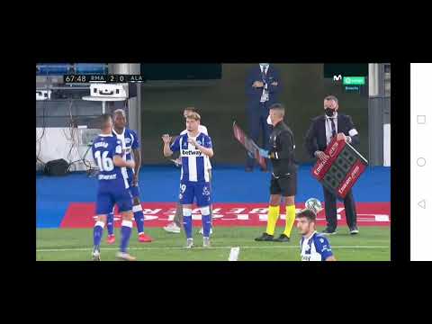 Jose Luis Rodríguez debuta en el Alavés - Debut 1era División