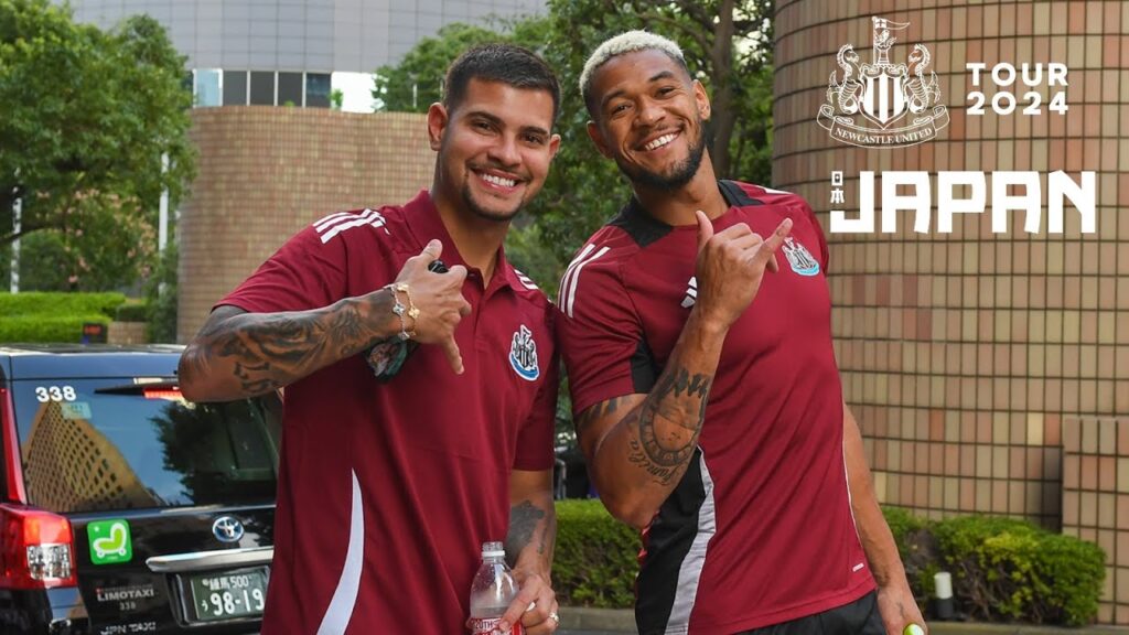 Bruno is BACK! Touching down in Tokyo | NUFC on Tour