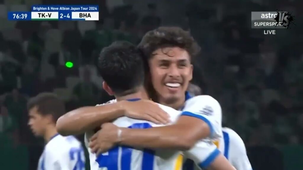Tokyo Verdy Vs Brighton (2-4) Jeremy Sarmiento Goal