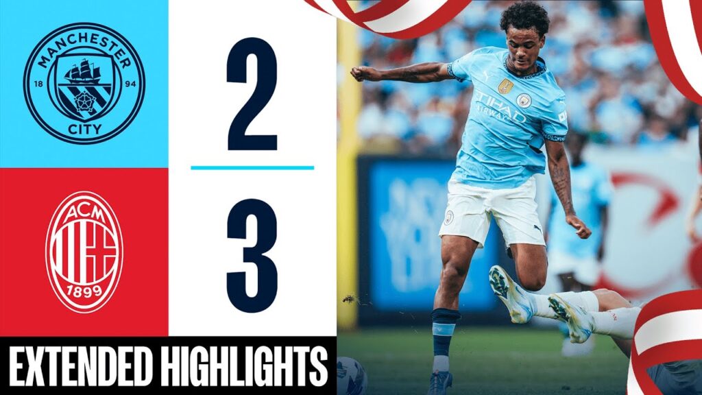 HIGHLIGHTS | MAN CITY 2-3 AC MILAN | Haaland, Colombo (2), McAtee & Nasti Goals!