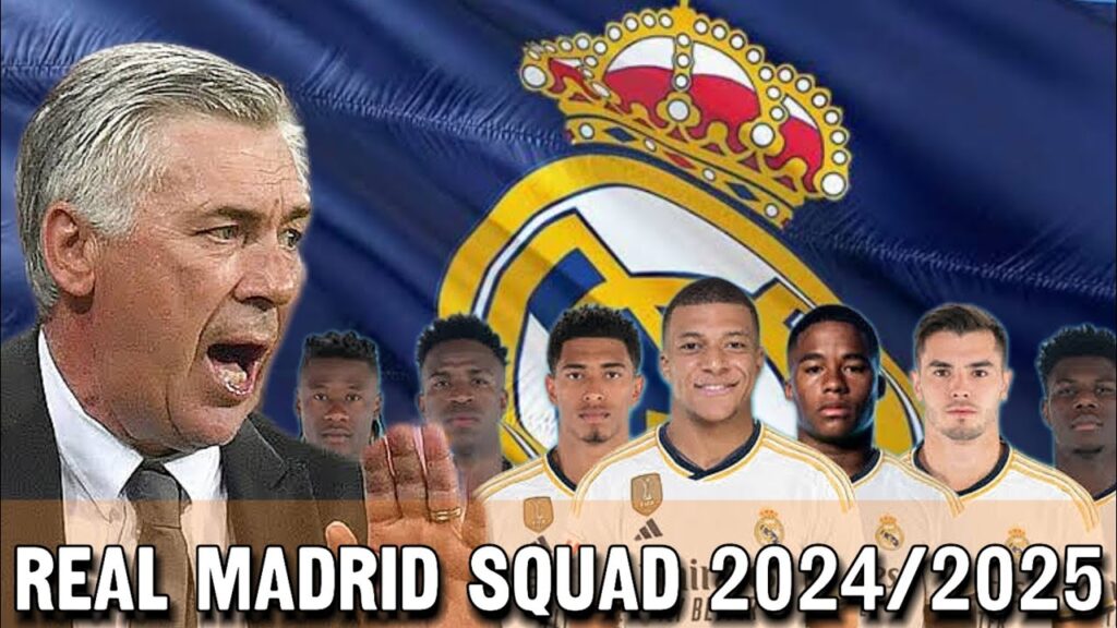Real Madrid Squad Update 2024/2025 | real madrid potential team 2024/2025 season